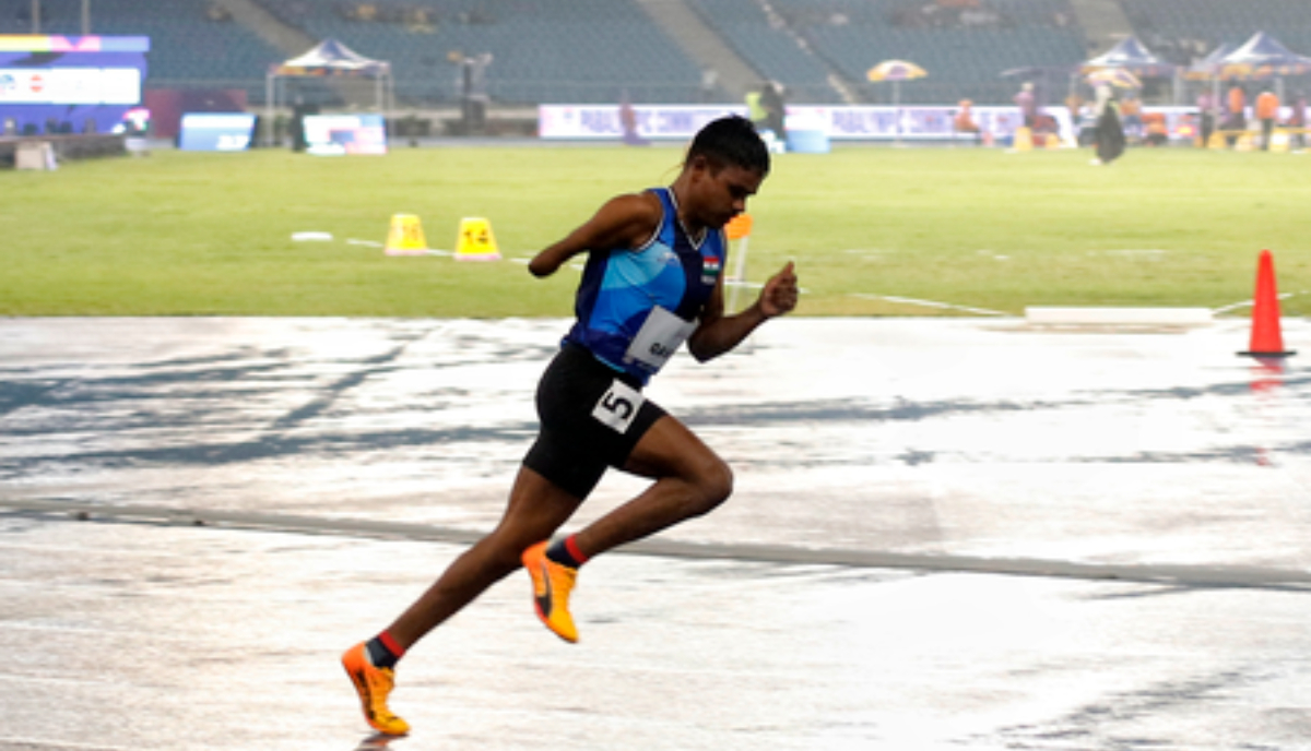 Asian Para Games : पुरुषों की 100 मीटर टी47 स्पर्धा में दिलीप गावित ने जीता गोल्ड, बेसिल के नाम सिल्वर