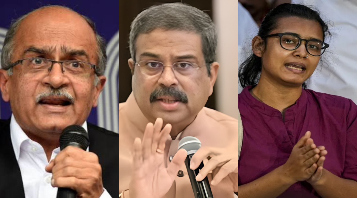 'रिजीम चेंज और बांग्लादेश से प्रेरणा...', प्रशांत भूषण - नेहा बोरा के वायरल बयान पर बोले धर्मेंद्र प्रधान