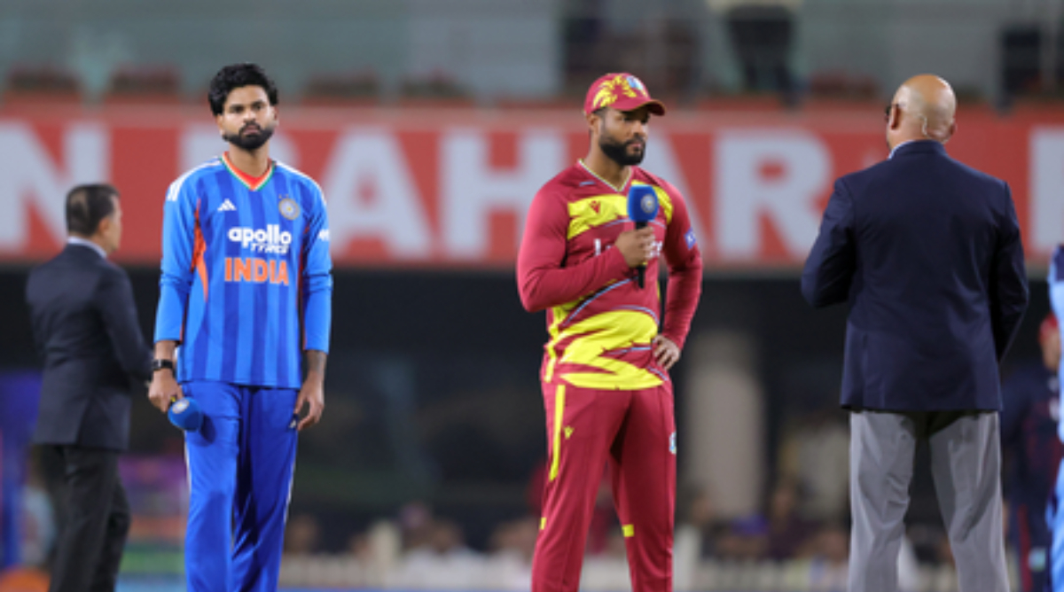 IND vs WI : तीसरे टी20 में वेस्टइंडीज ने टॉस जीतकर चुनी गेंदबाजी, भारत ने प्लेइंग इलेवन में किए दो बदलाव