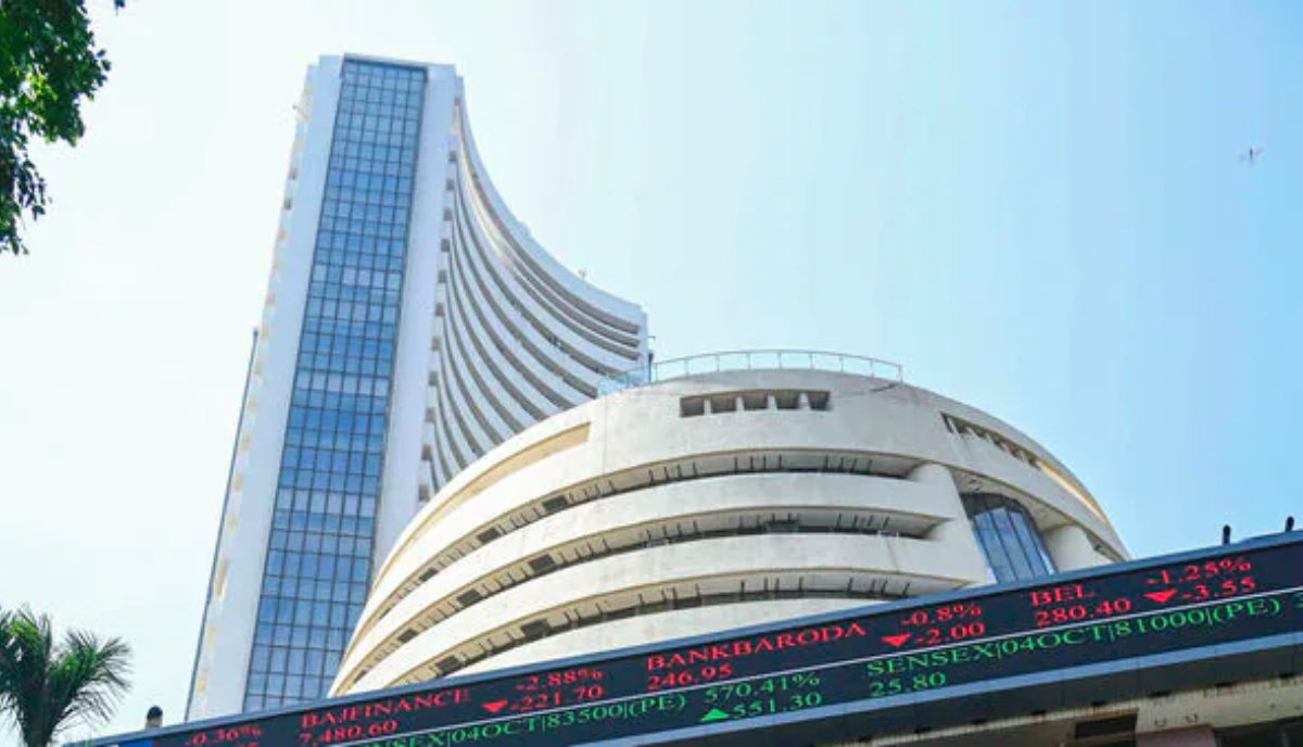 Stock Market : भारतीय शेयर बाजार लाल निशान में बंद, सेंसेक्स 143 अंक फिसला