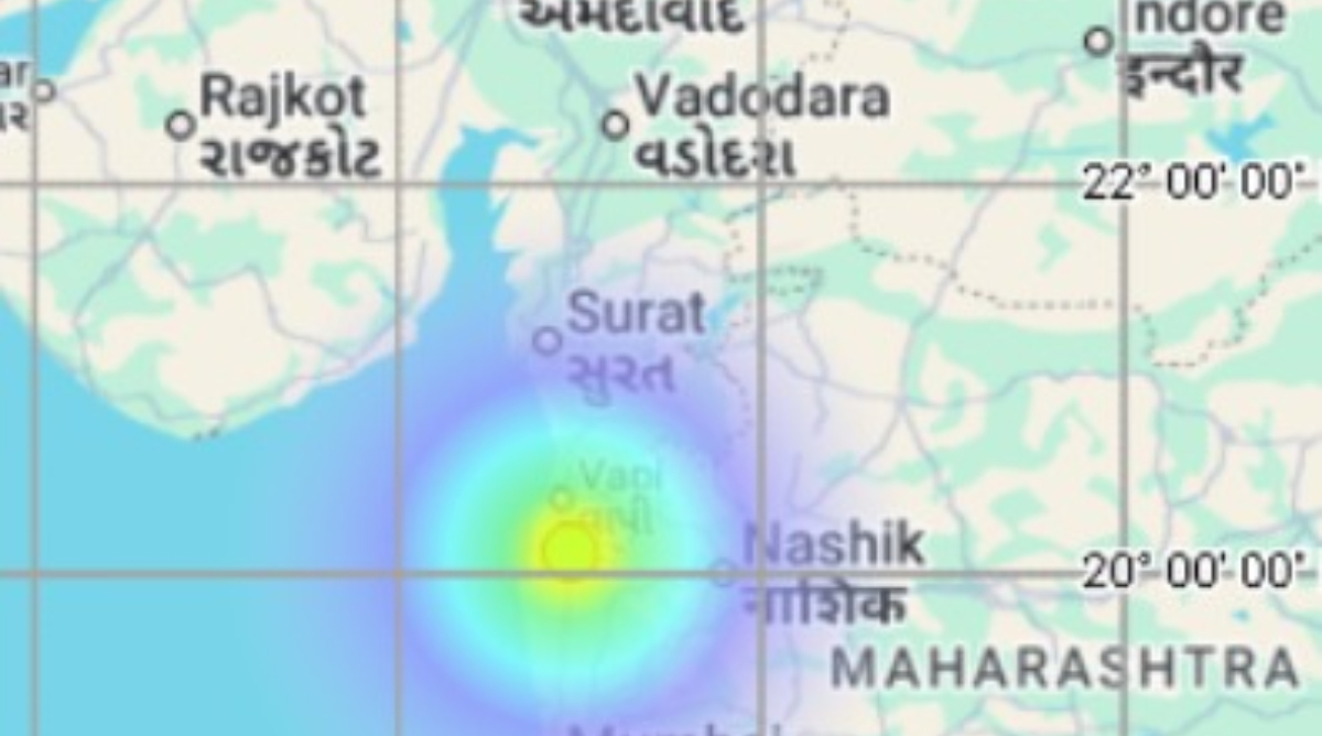 Earthquake : महाराष्ट्र के पालघर में महसूस किए गए भूकंप के झटके, रिक्टर स्केल पर तीव्रता 3.7 दर्ज