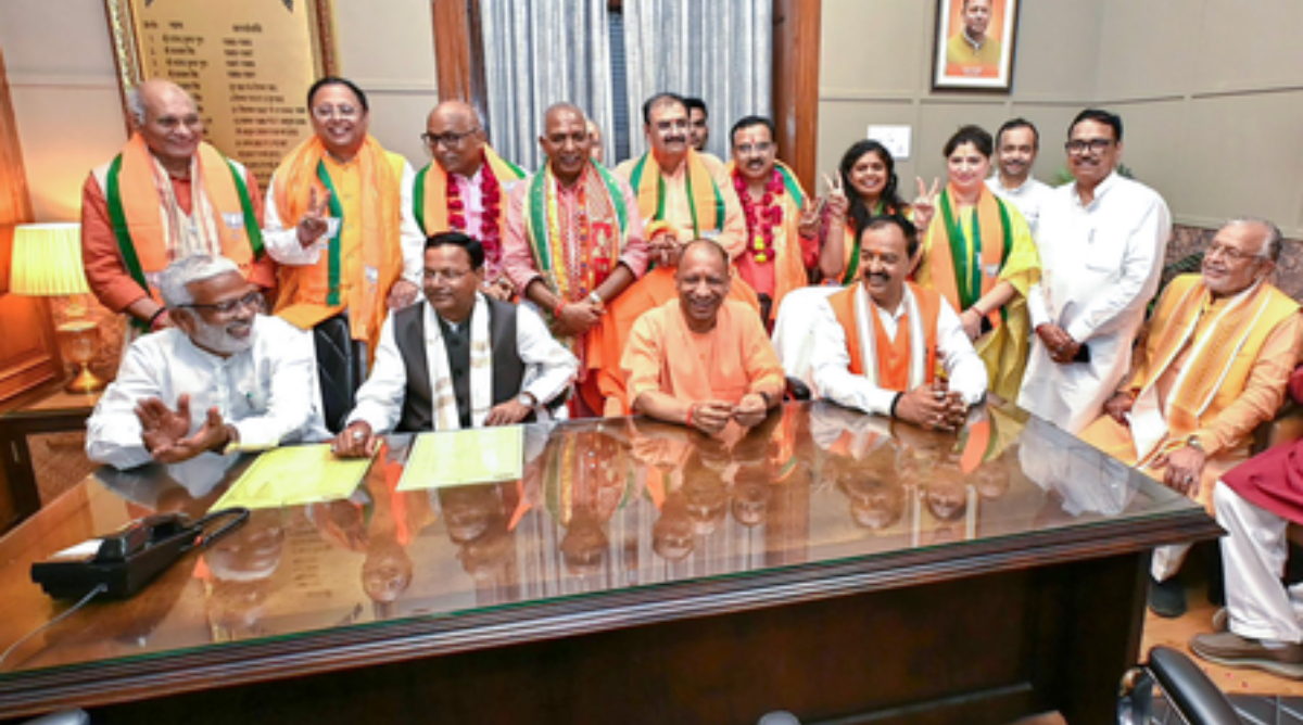 UP Rajya Sabha Election Result : यूपी की 10 राज्यसभा सीटों पर भाजपा के आठ और सपा के दो उम्मीदवार जीते