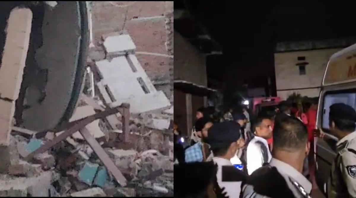बिहार के सिवान जिले में बड़ा हादसा, पटाखों से मकान में विस्फोट, 5 लोगों की मौत